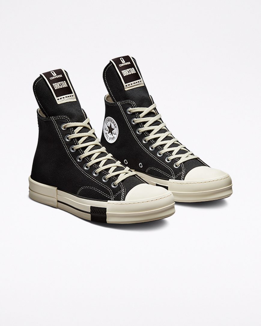 Tenisi Inalti Barbati Converse x DRKSHDW DRKSTAR Chuck 70 Negrii | RO AVLNW174